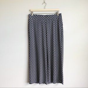 Talbots Wide Leg Flare Pants Stretch Large L